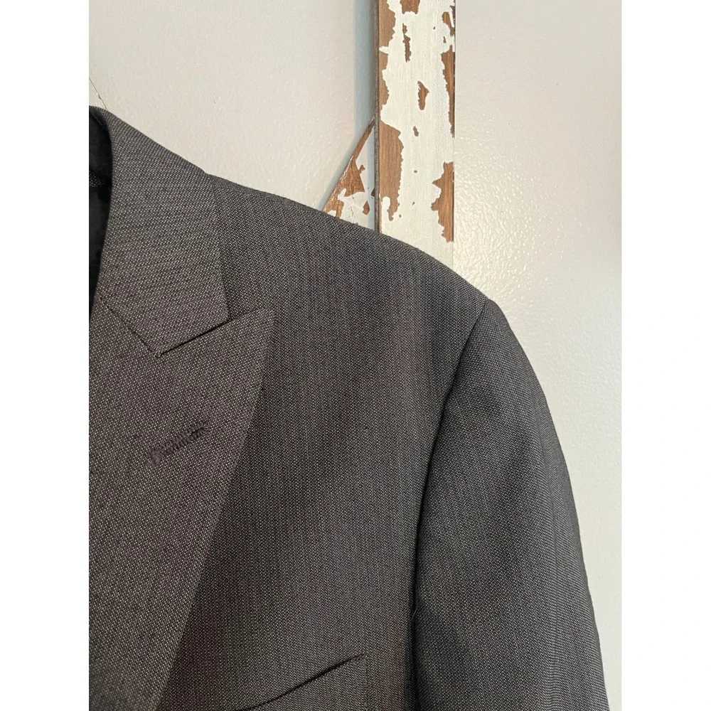 John Varvatos U.S.A. Men's Dark Gray Blazer‎ Jacket Size 42R